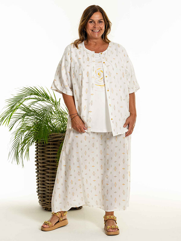 DOLLY - Plus Size Skjorta fra Gozzip