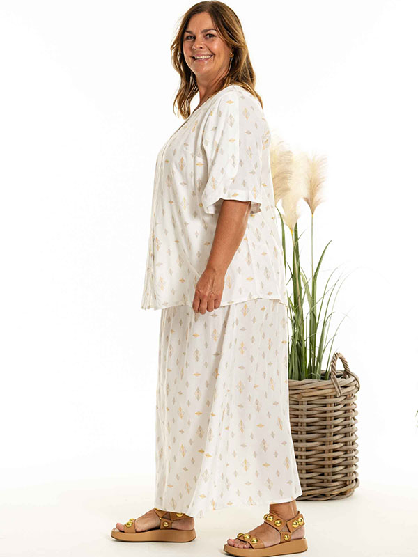 DOLLY - Plus Size Skjorta fra Gozzip