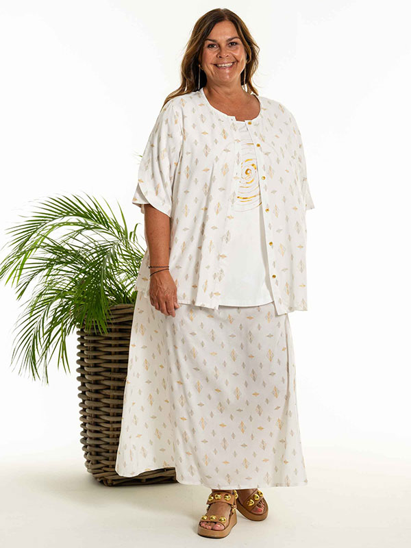 DIA - Plus Size Kjol fra Gozzip