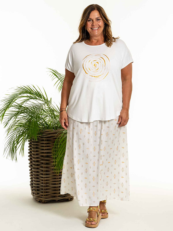 DIA - Plus Size Kjol fra Gozzip