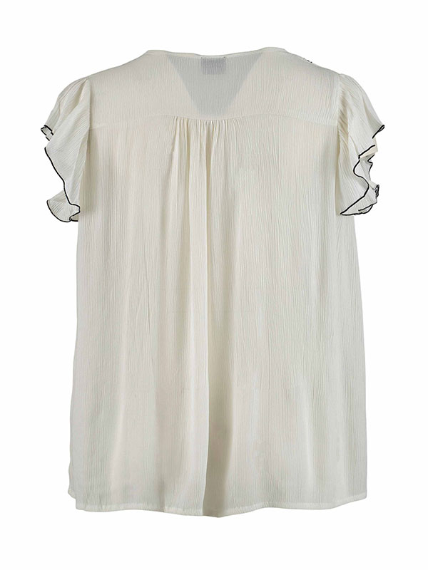 DARLENE - Plus Size Blus fra Gozzip