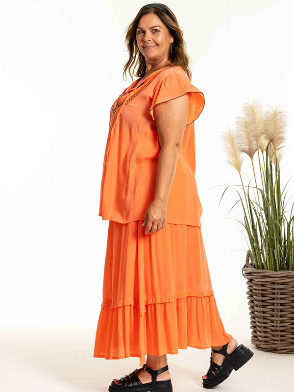 DAWN - Plus Size Kjol fra Gozzip