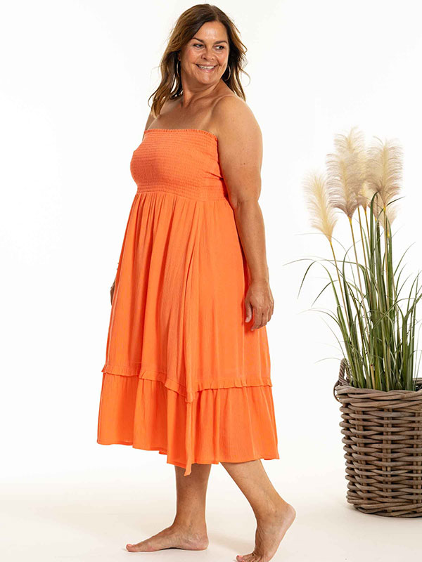 DAWN - Plus Size Kjol fra Gozzip