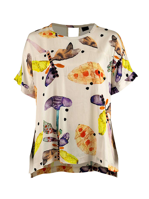 ELLY - Plus Size Blus fra Gozzip