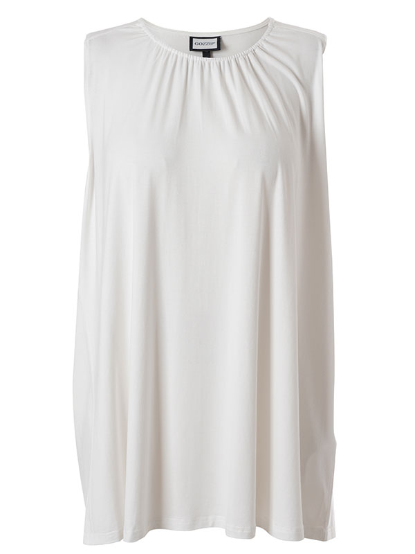 BEATA - Plus Size Top fra Gozzip