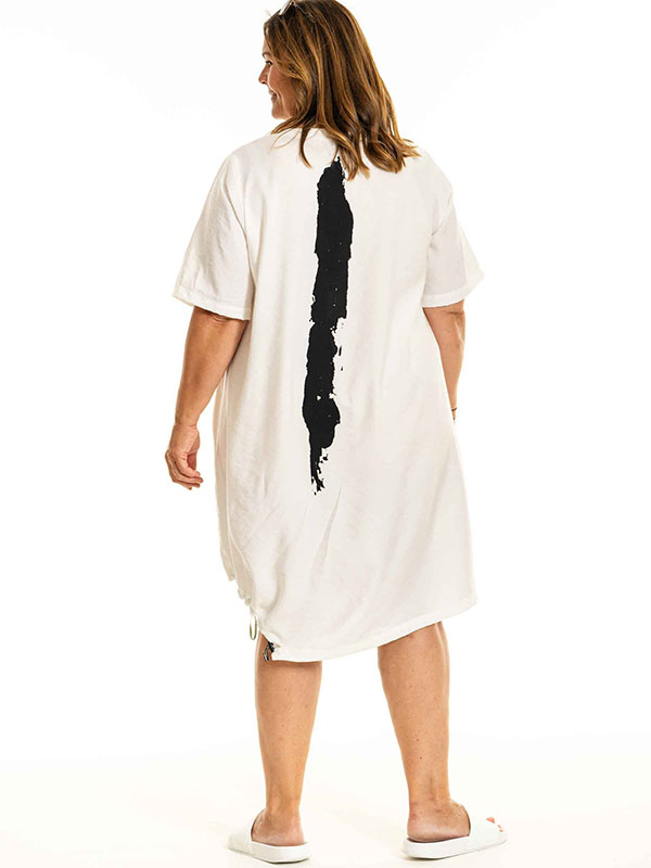 EDLA - Plus Size Klänning fra Gozzip Black