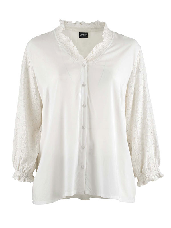 FLO - Plus Size Skjorta fra Gozzip