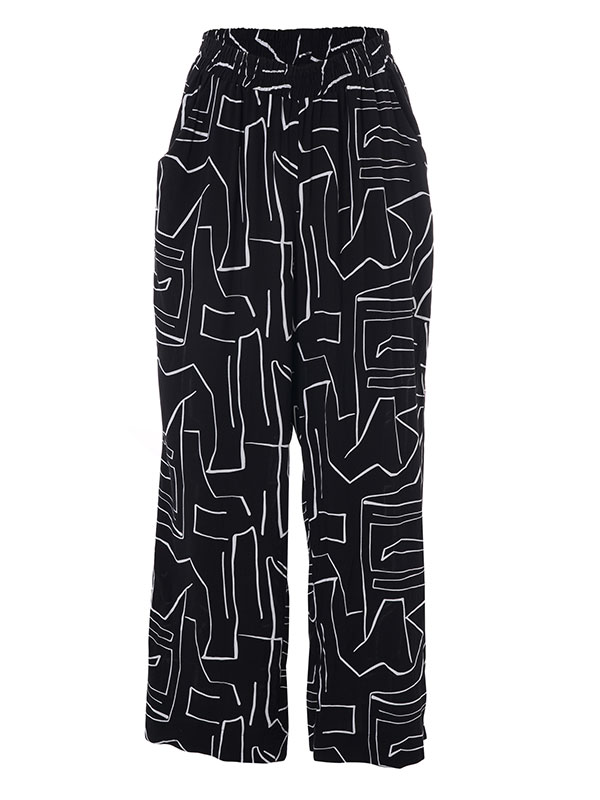 MARGRETHE - Plus Size Byxor fra Gozzip