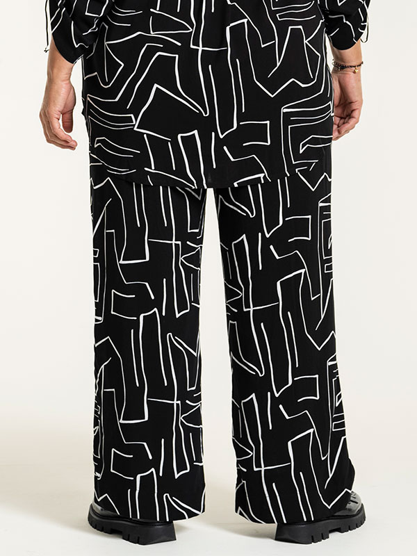 MARGRETHE - Plus Size Byxor fra Gozzip