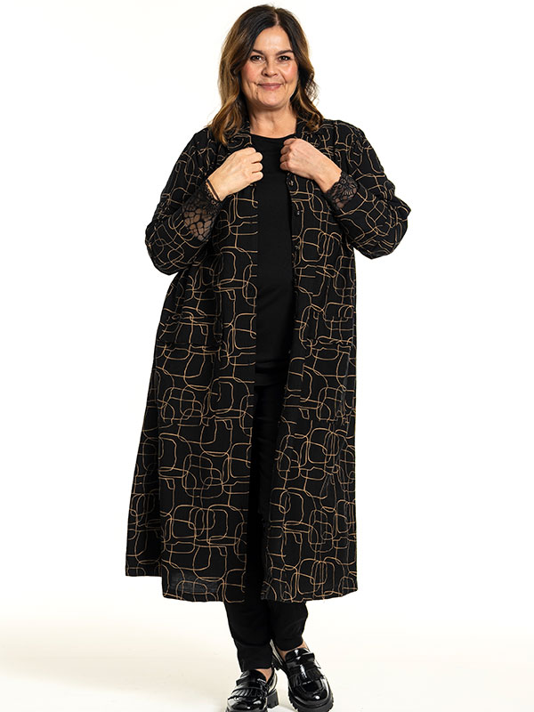 GUNDE - Plus Size Klänning fra Gozzip