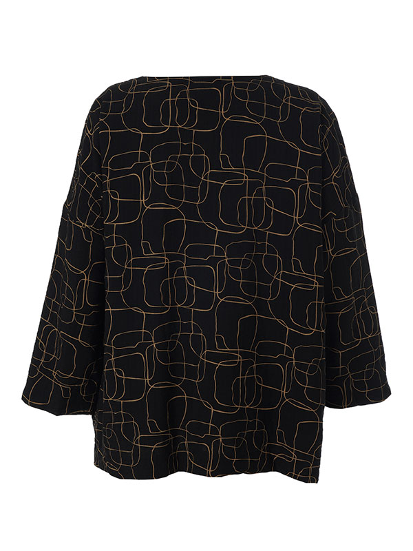 ANNBRIT - Plus Size Skjorta fra Gozzip