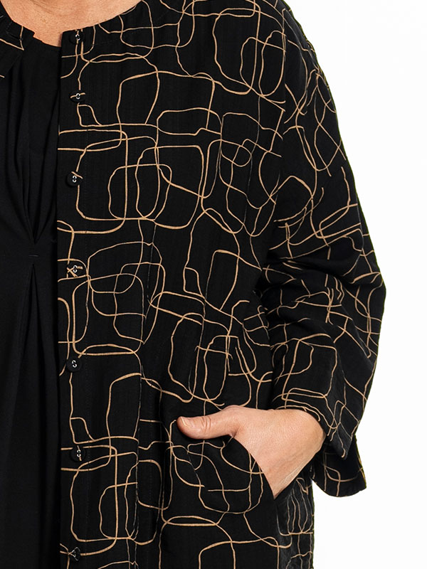 ANNBRIT - Plus Size Skjorta fra Gozzip
