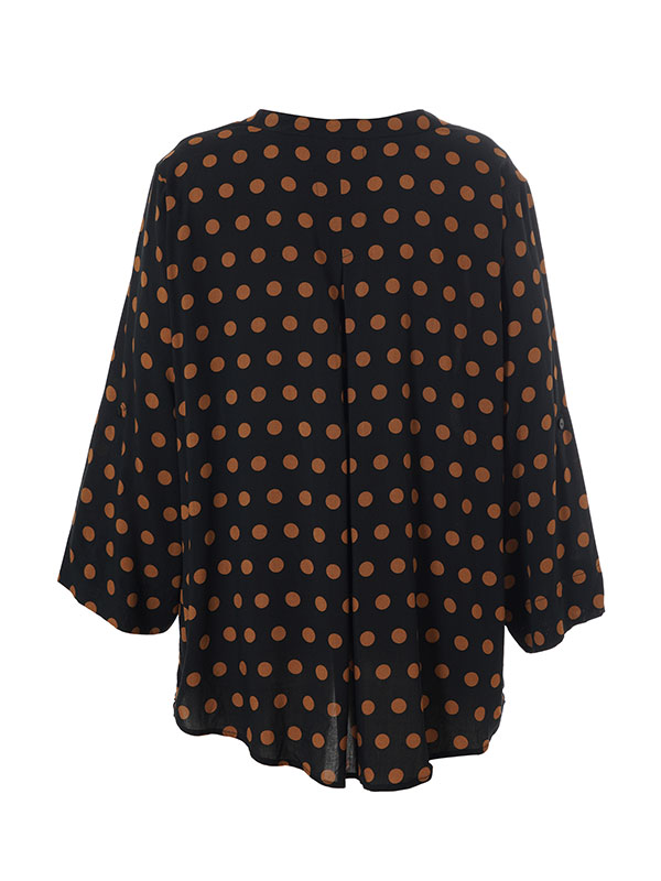 BILLIE - Plus Size Blus fra Gozzip