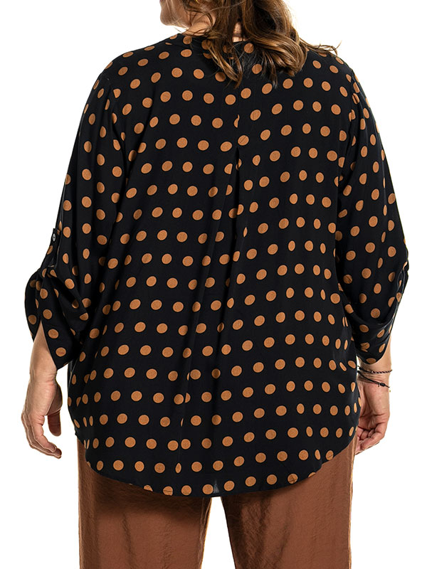 BILLIE - Plus Size Blus fra Gozzip