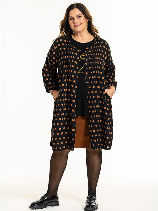 JOHANNE - Plus Size Tunika fra Gozzip