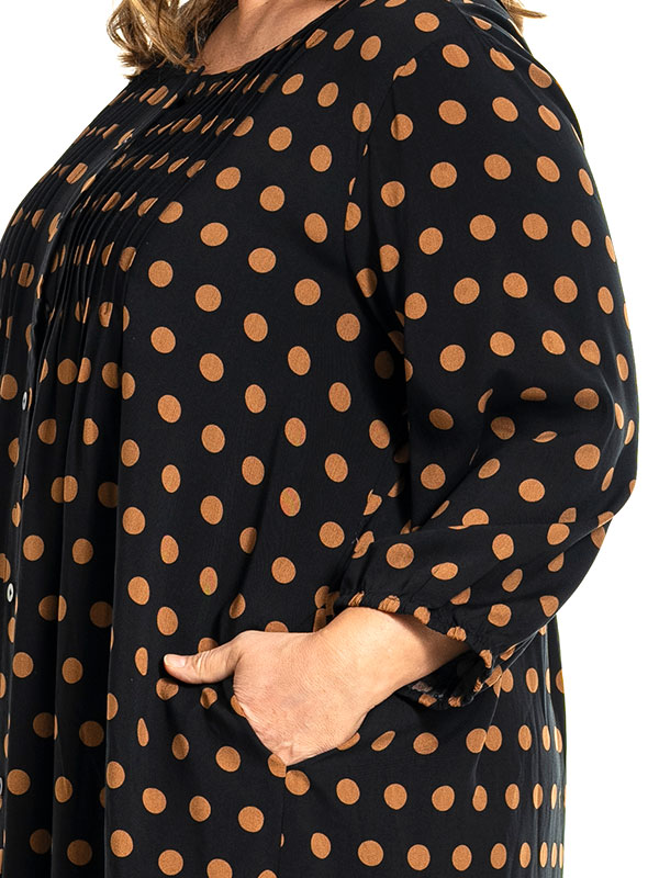 JOHANNE - Plus Size Tunika fra Gozzip