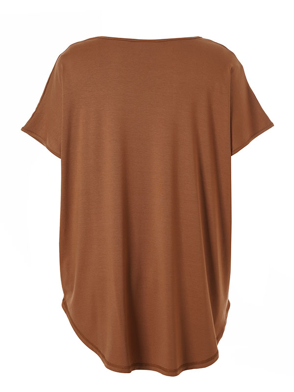 GITTE - Plus Size T-shirt fra Gozzip