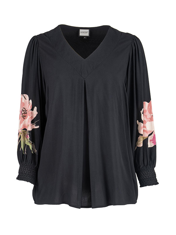 GWEN - Plus Size Blus fra Gozzip