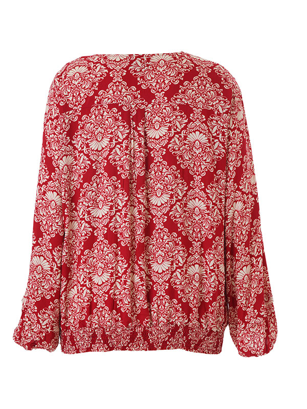 GABRIELLA - Plus Size Blus fra Gozzip