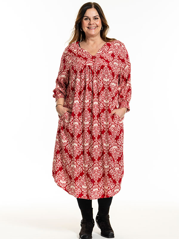 ALICE - Plus Size Klänning fra Gozzip