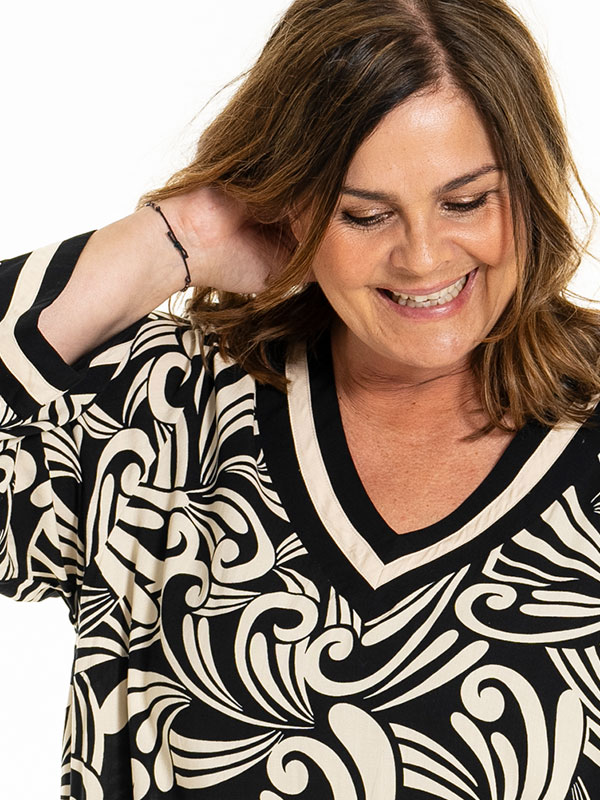 IDA - Plus Size Klänning fra Gozzip