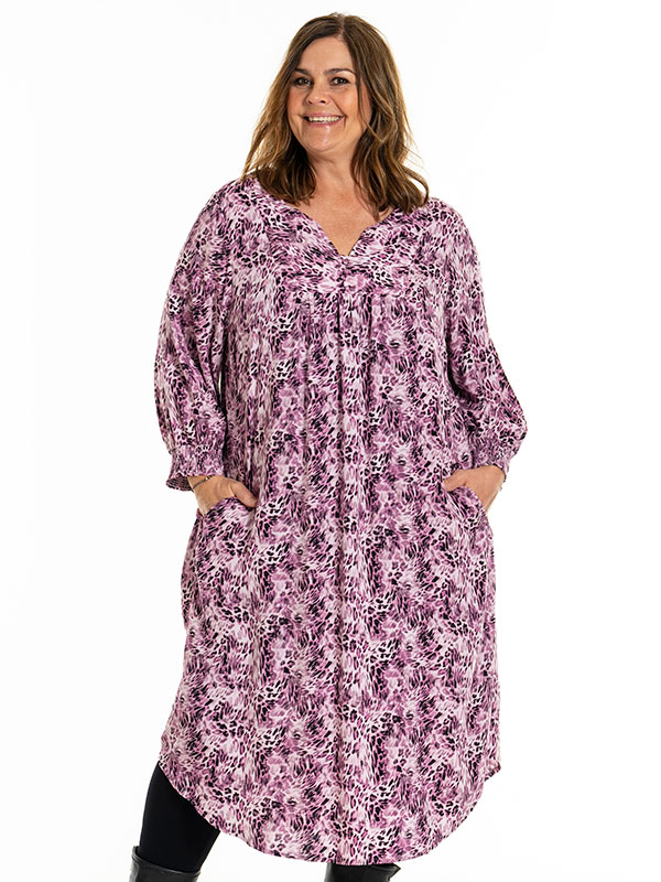 ALICE - Plus Size Klänning fra Gozzip