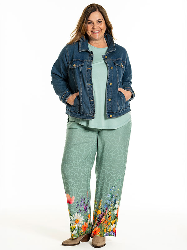 IMANE - Plus Size Byxor fra Gozzip