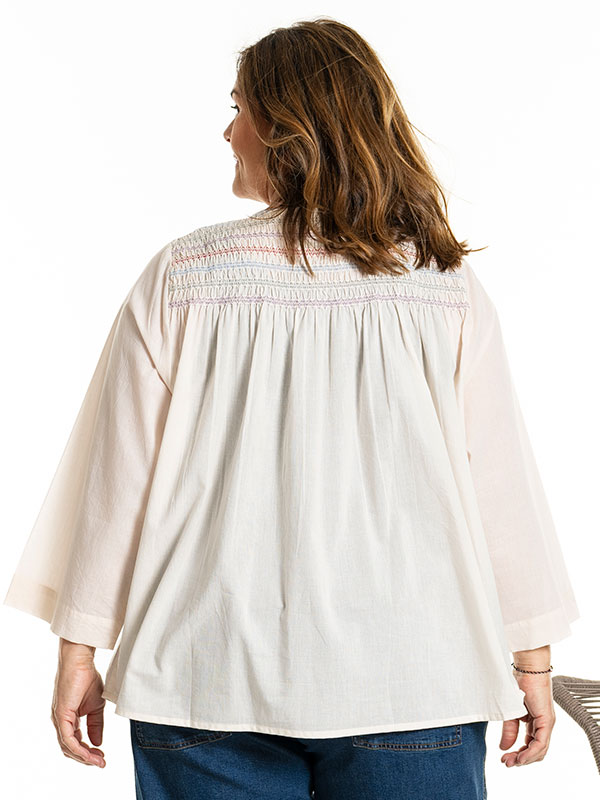 INGFRED - Plus Size Blus fra Gozzip