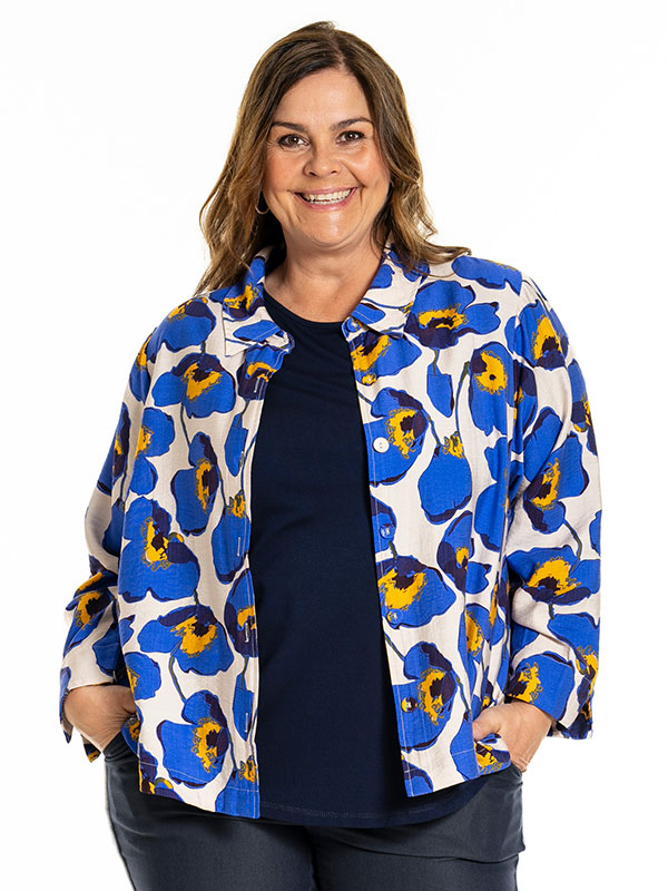 INIE - Plus Size Skjorta fra Gozzip