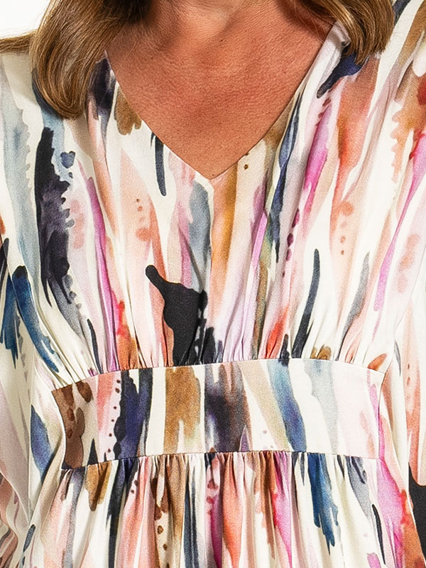 BELINA - Plus Size Klänning fra Gozzip