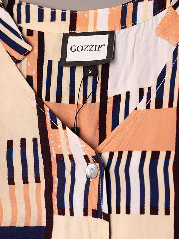 GHITA - Plus Size Blus fra Gozzip