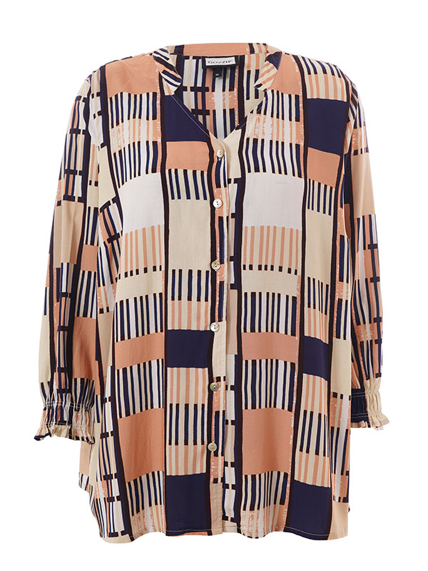 GHITA - Plus Size Blus fra Gozzip