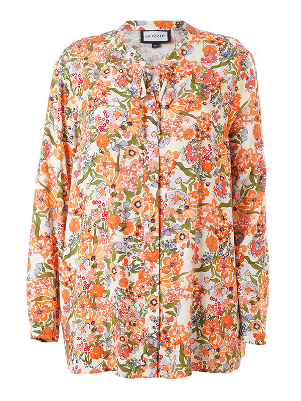 JANETT - Plus Size Blus fra Gozzip