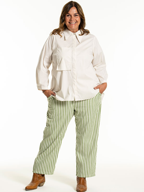 JEANNA - Plus Size Byxor fra Gozzip