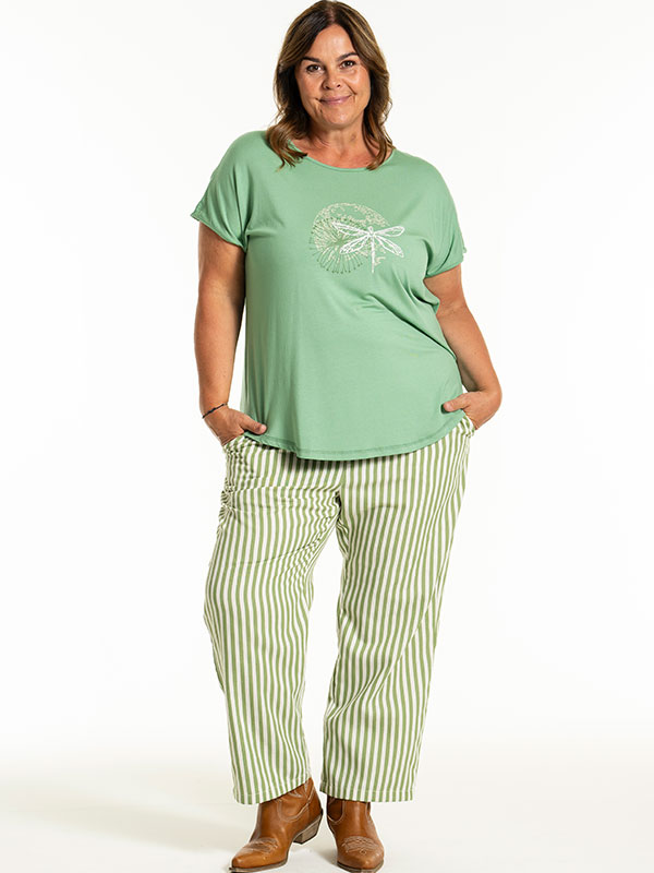 JEANNA - Plus Size Byxor fra Gozzip