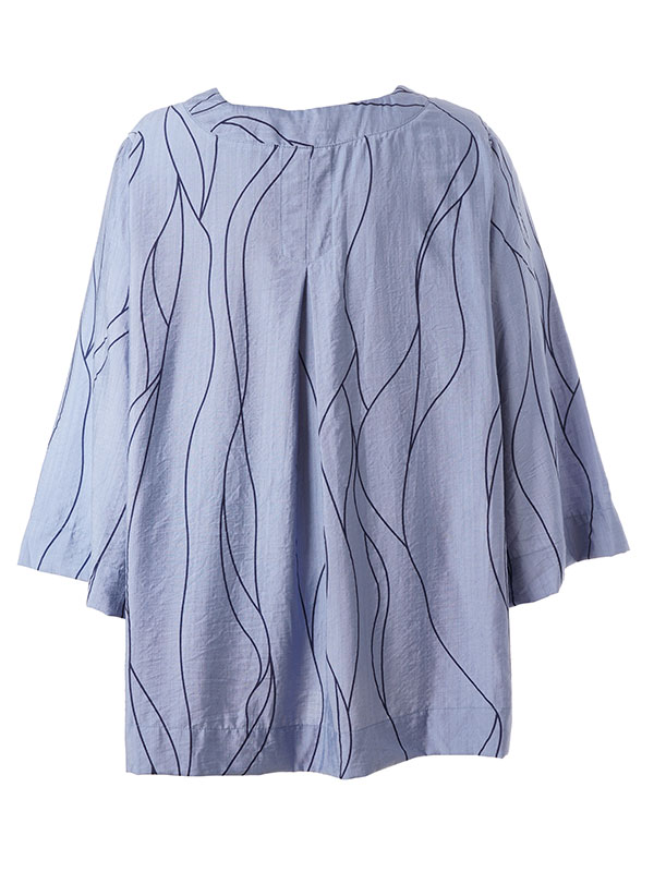 SVANHILDR - Plus Size Blus fra Gozzip