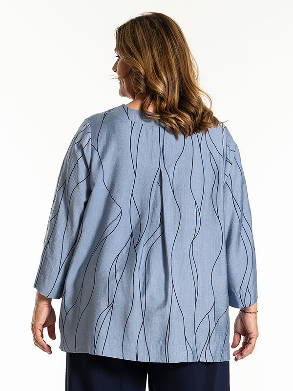 SVANHILDR - Plus Size Blus fra Gozzip