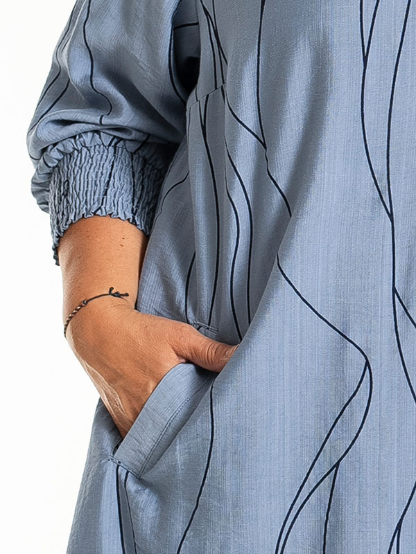SIGRUN - Plus Size Klänning fra Gozzip
