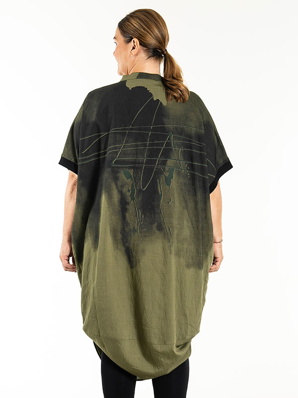 KARA - Plus Size Klänning fra Gozzip Black