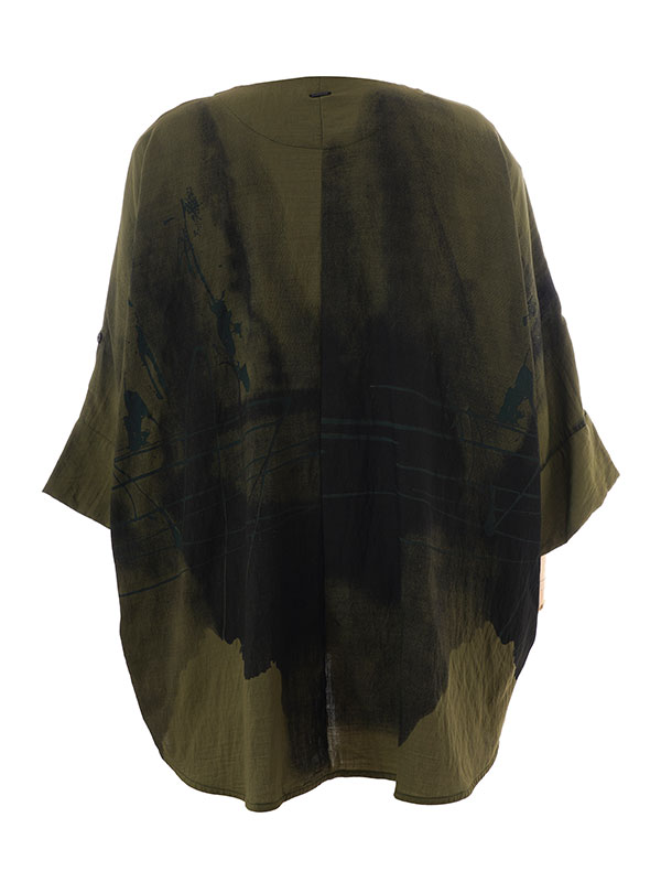 KLEO - Plus Size Blus fra Gozzip Black
