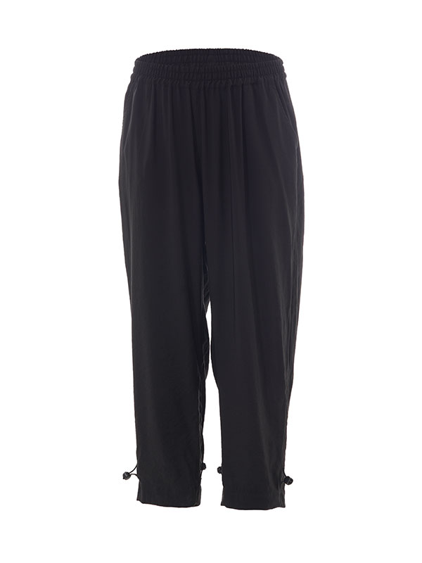 KASSIA - Plus Size Byxor fra Gozzip Black