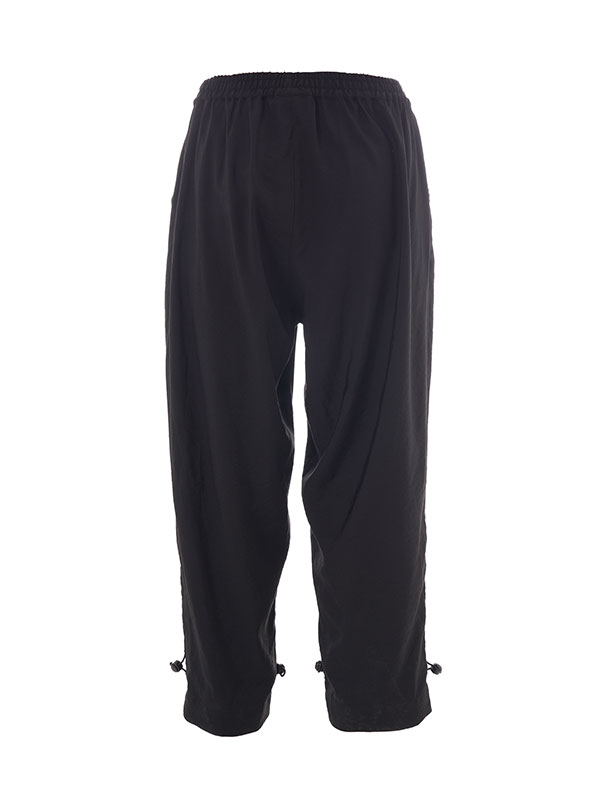 KASSIA - Plus Size Byxor fra Gozzip Black