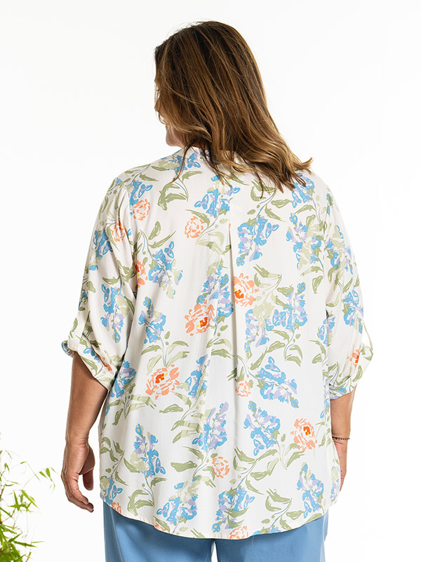 BILLIE - Plus Size Blus fra Gozzip