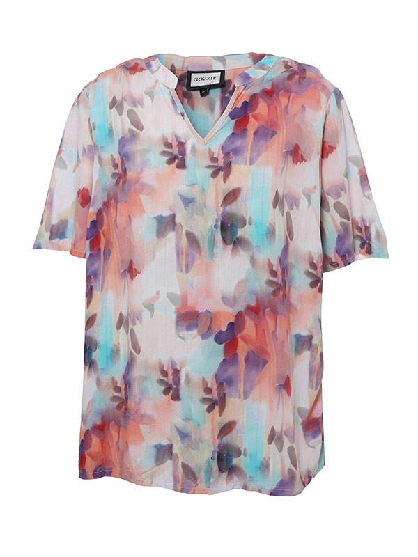 KATHJA - Plus Size Blus fra Gozzip