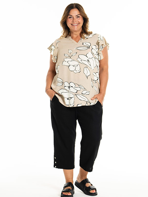 KATHLA - Plus Size Blus fra Gozzip