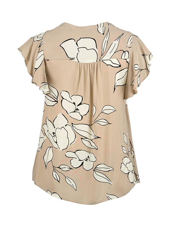 KATHLA - Plus Size Blus fra Gozzip