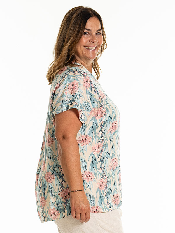 KATHLIN - Plus Size Blus fra Gozzip