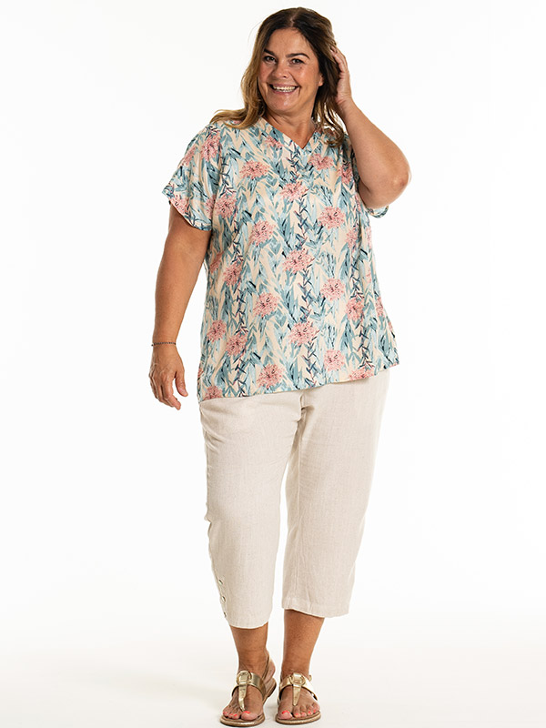 KATHLIN - Plus Size Blus fra Gozzip