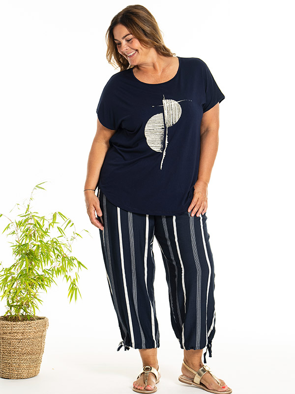 AUGUSTA - Plus Size Byxor fra Gozzip