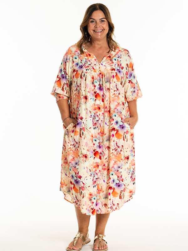 ALICE - Plus Size Klänning fra Gozzip